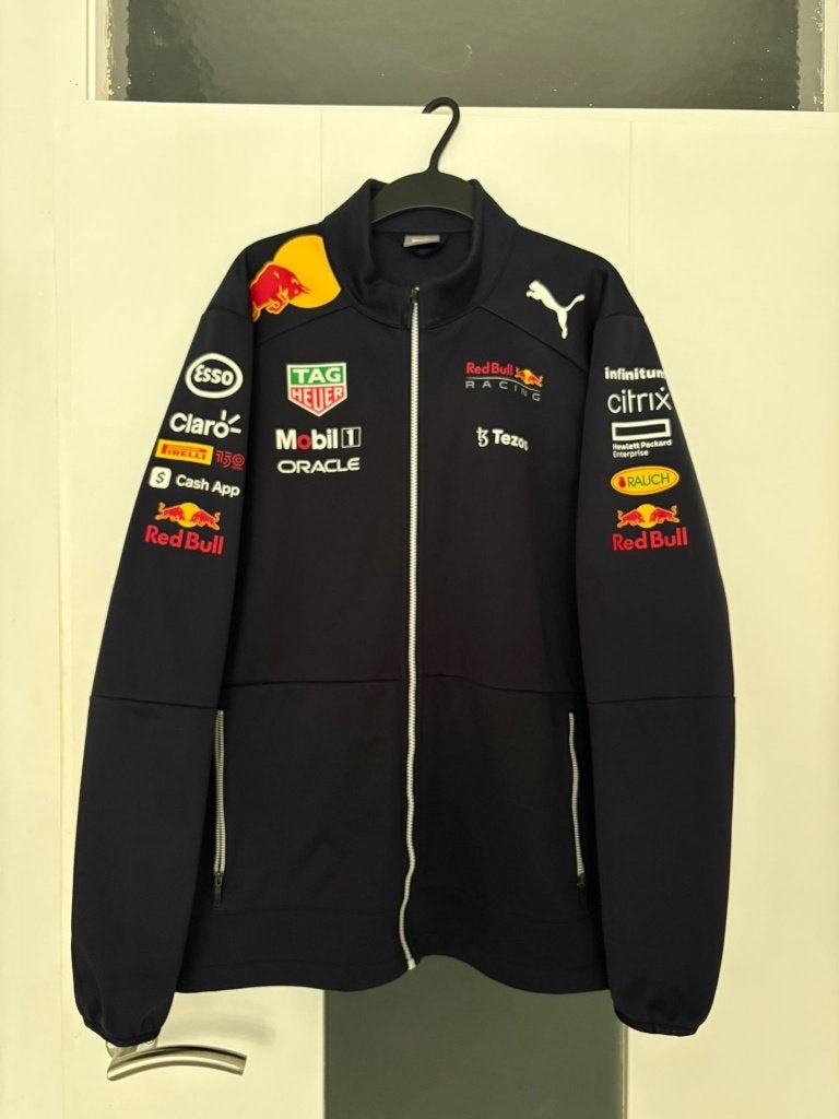Red Bull Racing softshell jas xl, Puma, Blauw, Maat 56/58 (XL), Ophalen of Verzenden