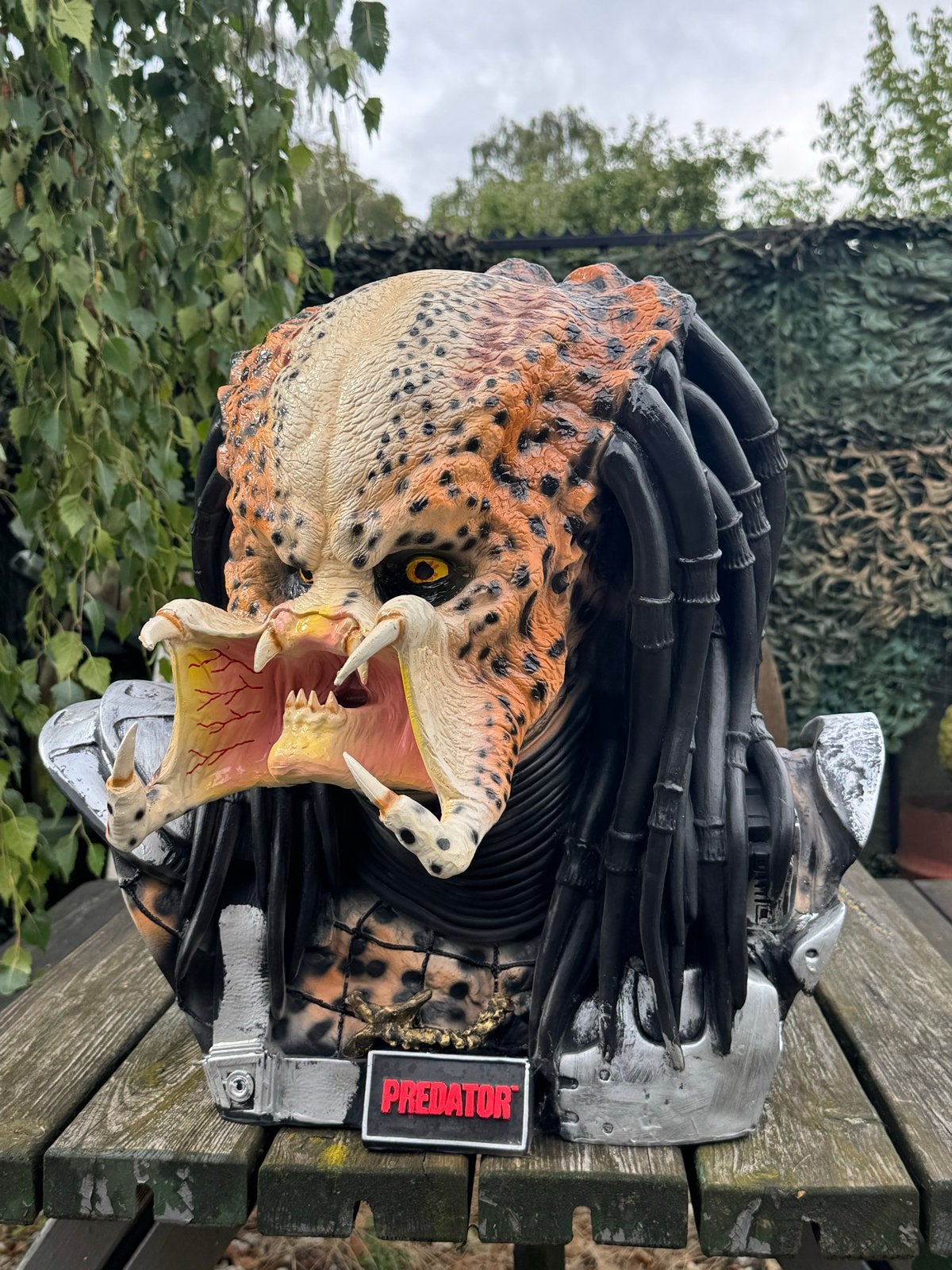 Predator Buste - Gedetailleerd Sci-Fi Verzamelobject, Ophalen, Zo goed als nieuw
