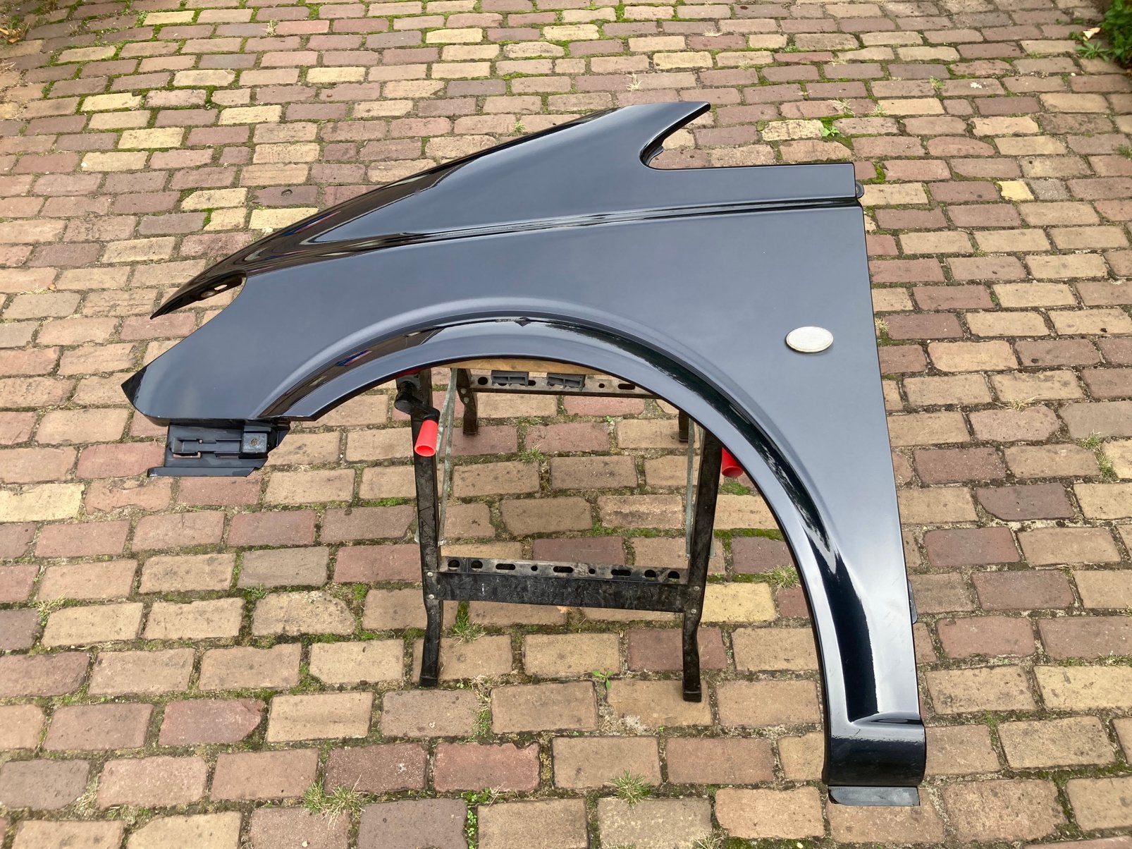 Spatbord LV Mercedes Vito W639 kleurcode 9154, Ophalen, Gebruikt, Mercedes-Benz, Voor