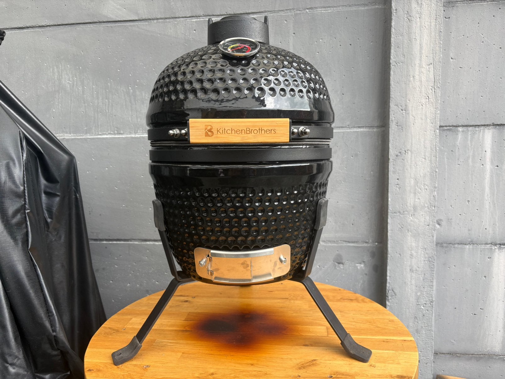 Kamado 13inch Barbecue BBQ Grill ZGAN Kitchen Brothers, Ophalen, Zo goed als nieuw