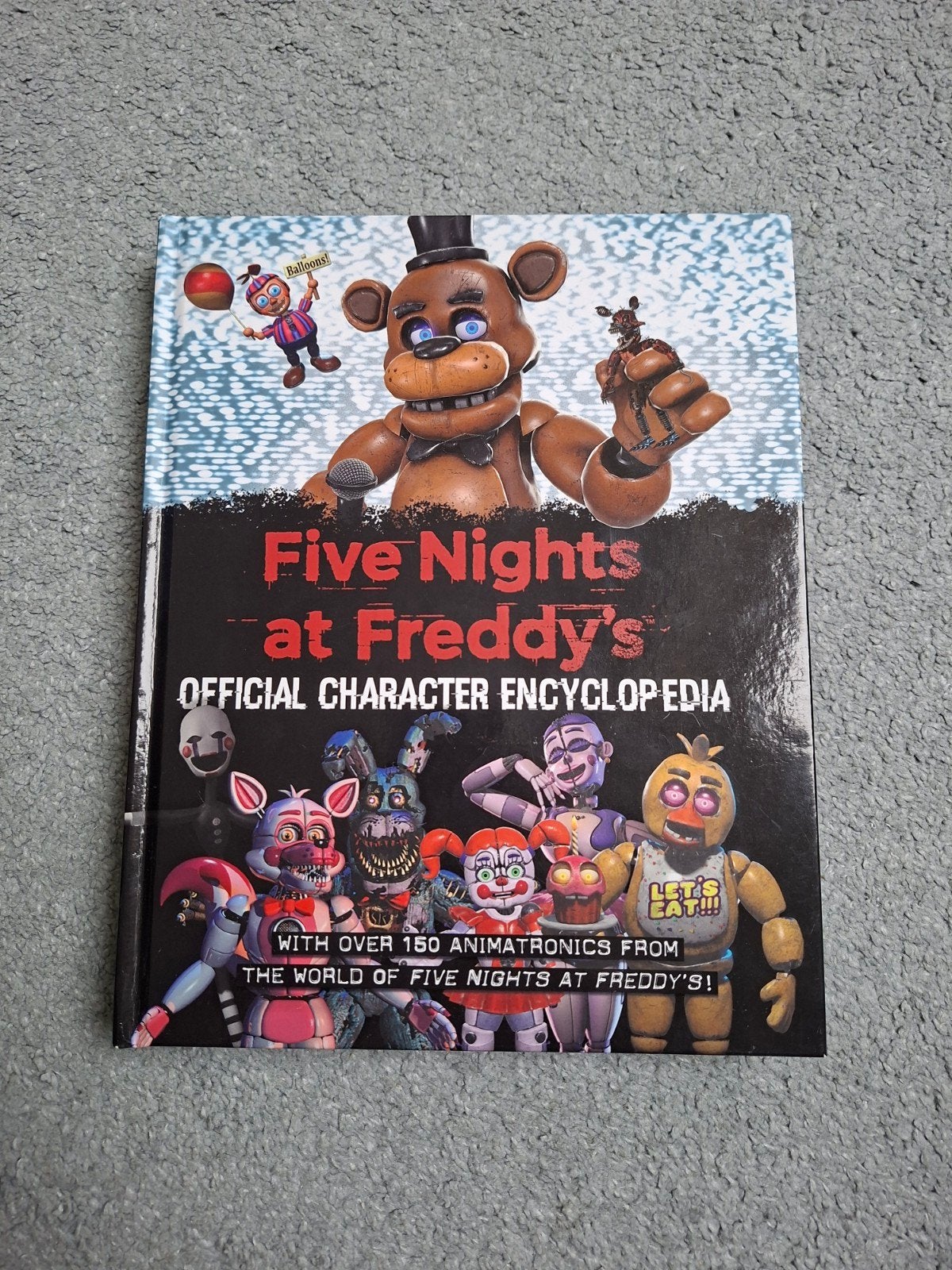 five nights at freddy's official character encyclopedia, Ophalen of Verzenden, Zo goed als nieuw, Fictie