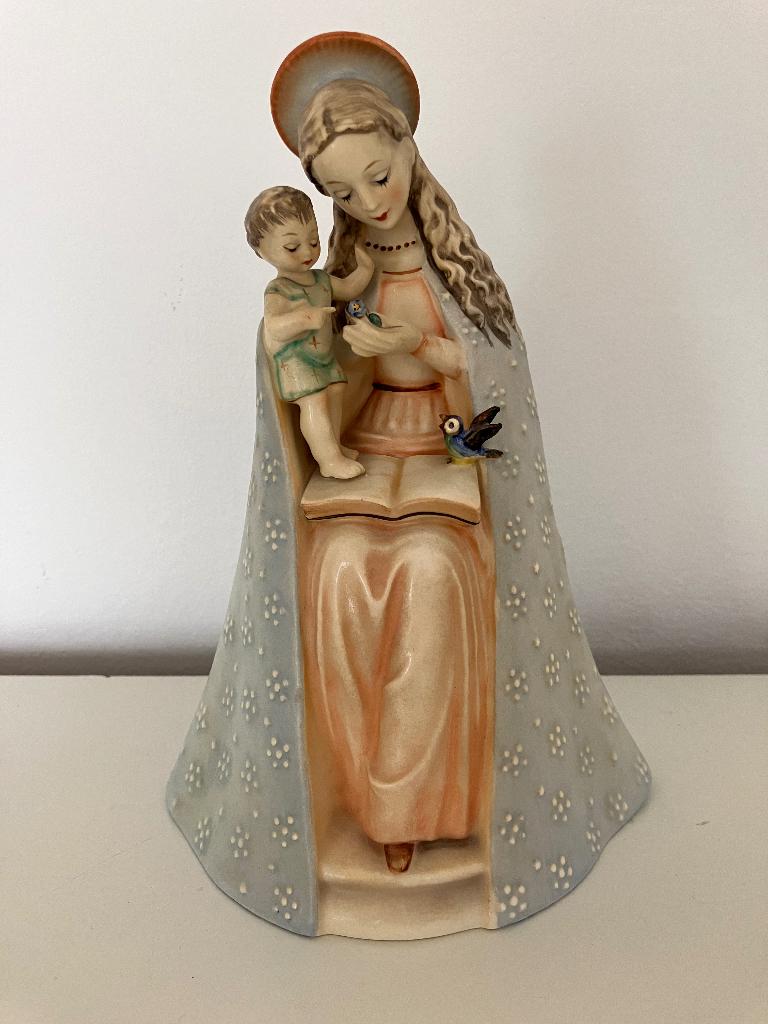 Bloemenmadonna met kind Goebel Hummel, Verzamelen, Beelden en Beeldjes, Ophalen, Zo goed als nieuw, Hummel