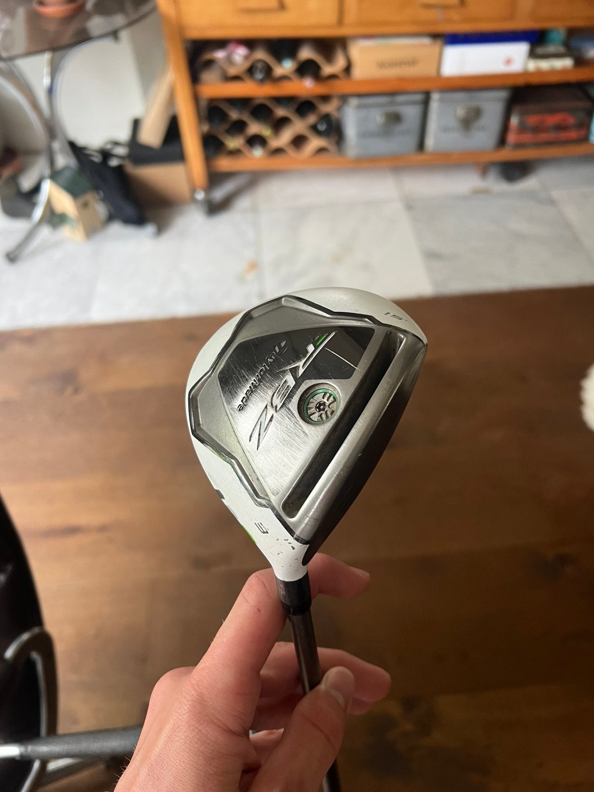 TaylorMade RBZ 3 Wood - 15 graden - L Flex, Ophalen of Verzenden, Zo goed als nieuw, Club, Overige merken