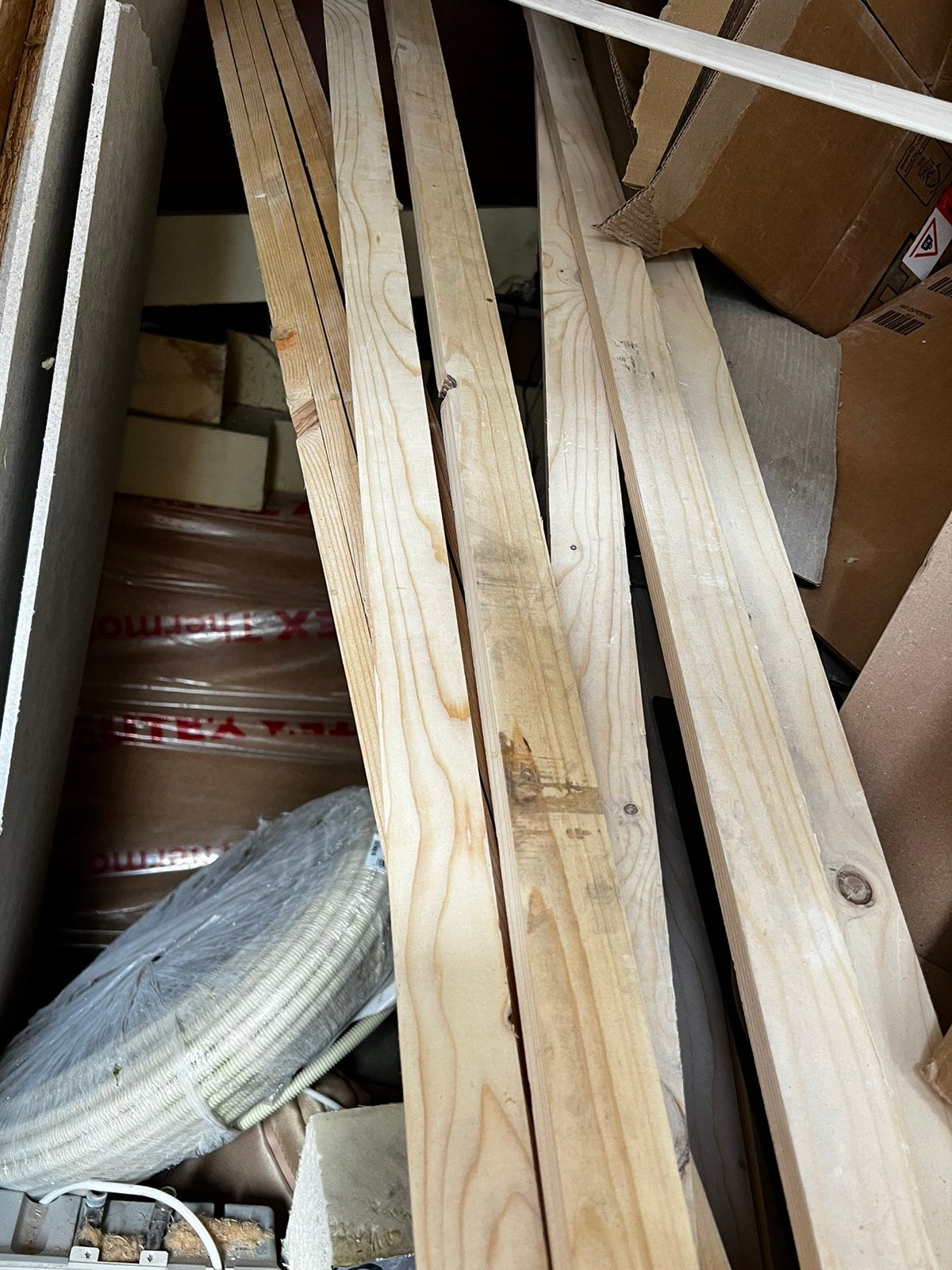Houten latten 18x45x3600 20 stuks, Ophalen, Minder dan 25 mm, Zo goed als nieuw, Plank