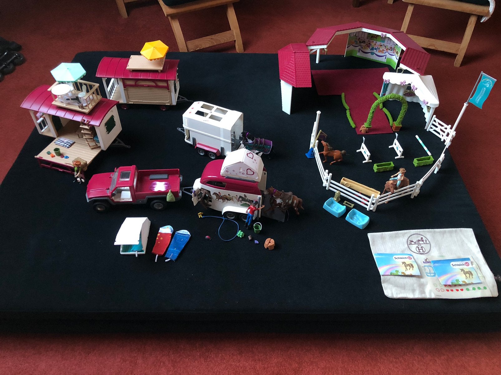 Schleich set - Z.G.A.N., Ophalen of Verzenden, Zo goed als nieuw