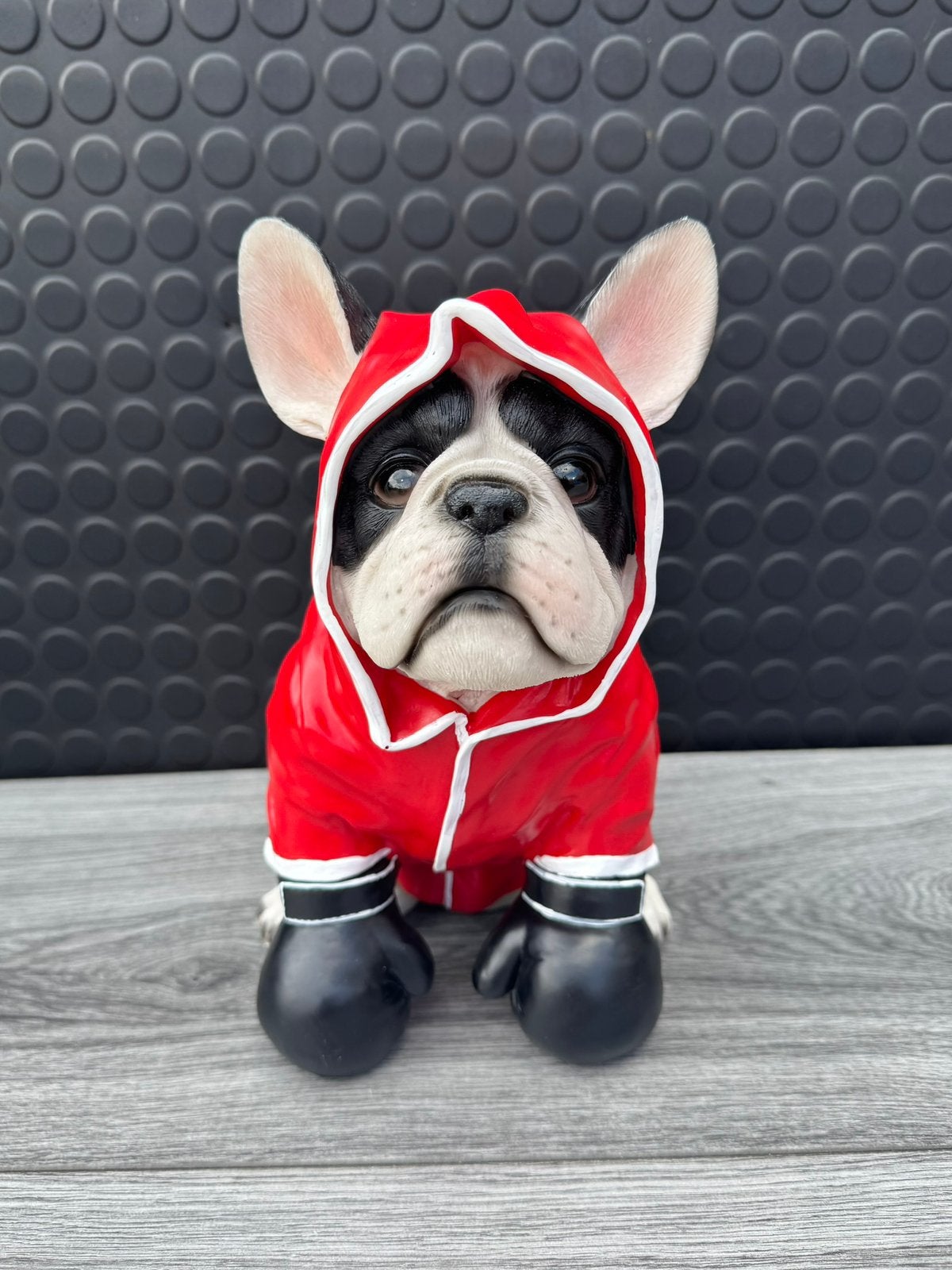 franse bulldog (boxer) 26hoog 15breed/Nieuw!, Verzamelen, Beelden en Beeldjes, Ophalen of Verzenden, Nieuw, Dier
