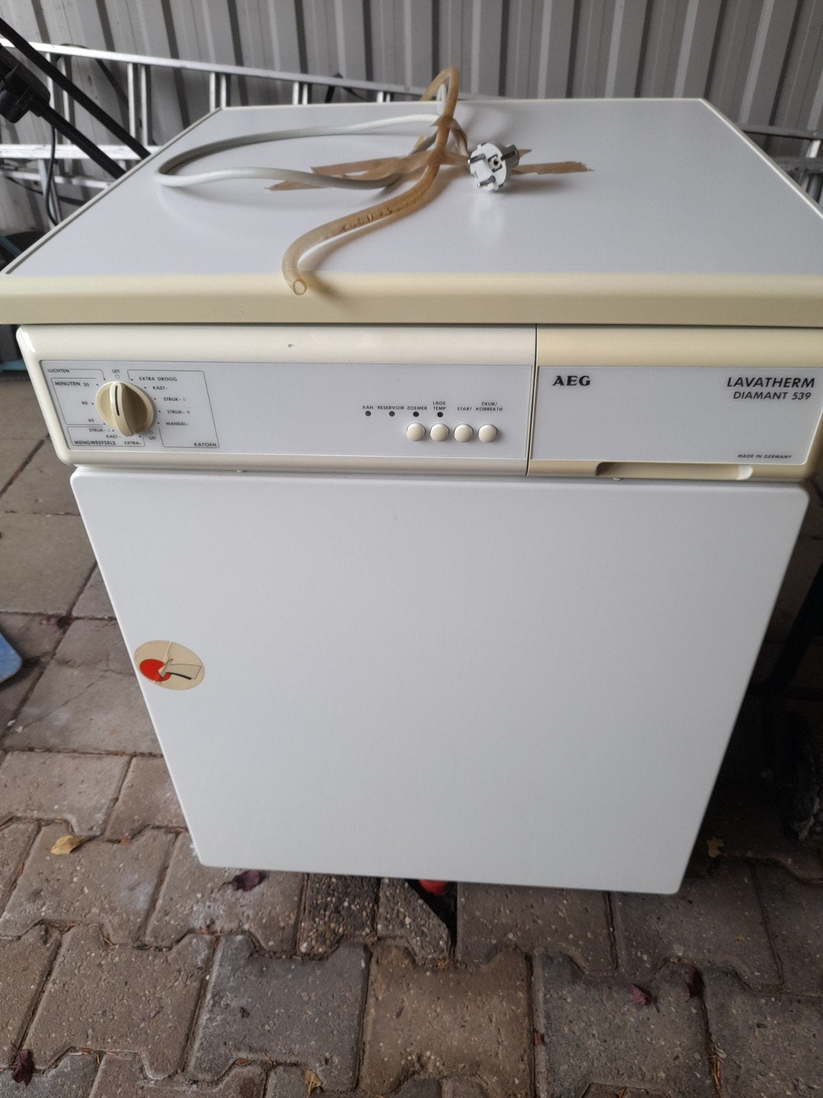 AEG Lavatherm wasdroger (condens)