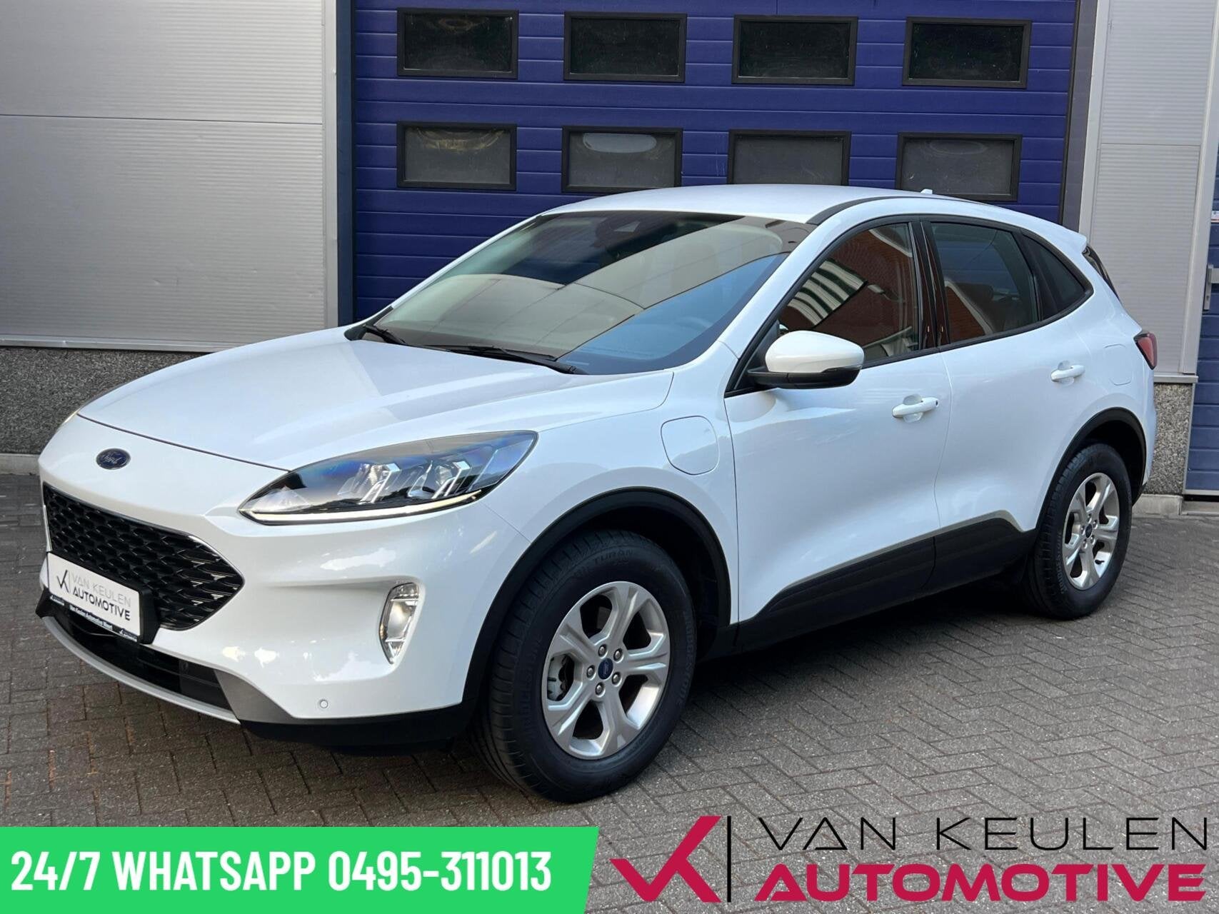 Ford Kuga 2.5 PHEV l Cruise l Navi l 1e eigenaar! l, Auto's, Ford, Stof, Gebruikt, 4 cilinders, Plug-in hybride