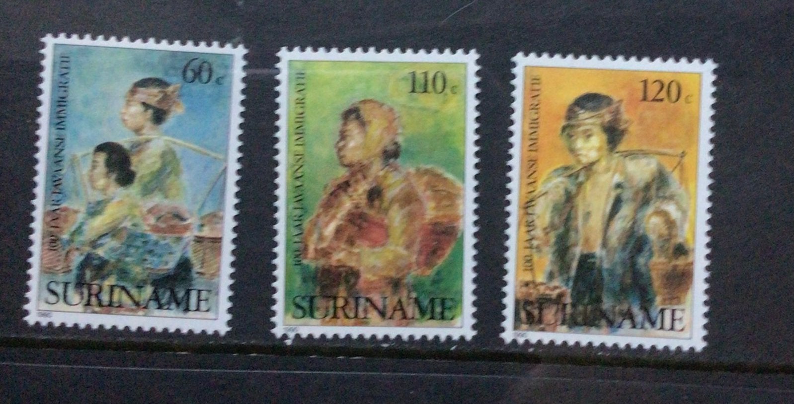 Te koop javaanse immigratie Suriname 1990 postfris, Verzenden, Postfris