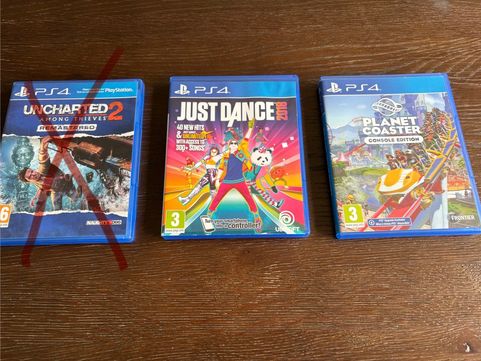 Ps4 spellen. Planet Coaster. Just Dance 2018., Gebruikt, Overige genres, 1 speler, Ophalen of Verzenden