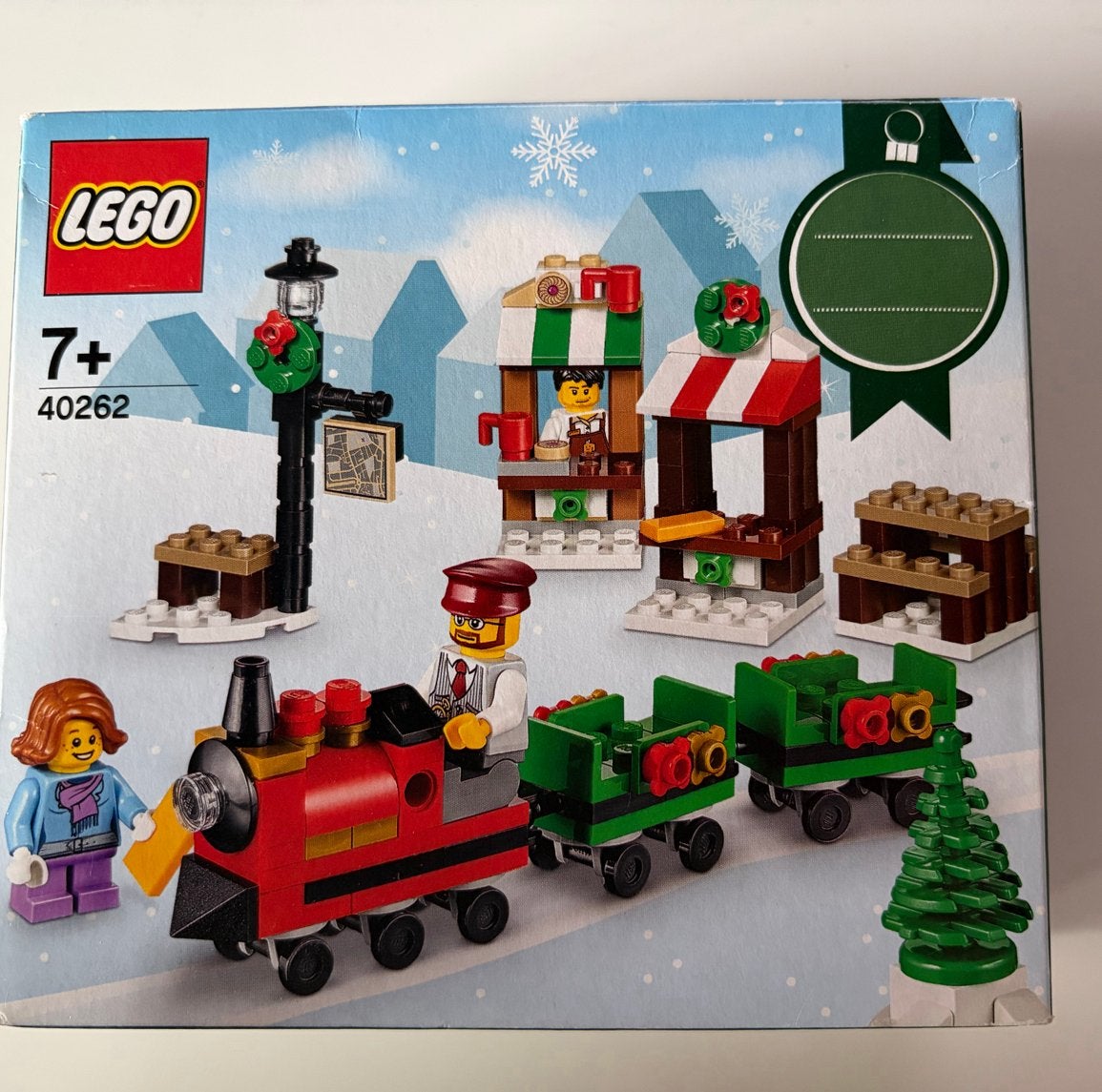 LEGO 40262 Kersttrein - Nieuw en Ongeopend, Inclusief minifiguren, Lego, Overige thema's, Denrmarken