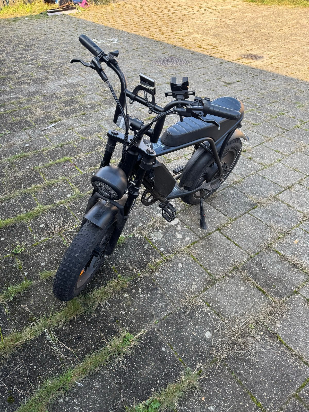 Stoere E-bike met dikke banden, Overige merken, Gebruikt, Ophalen of Verzenden, 51 tot 55 cm