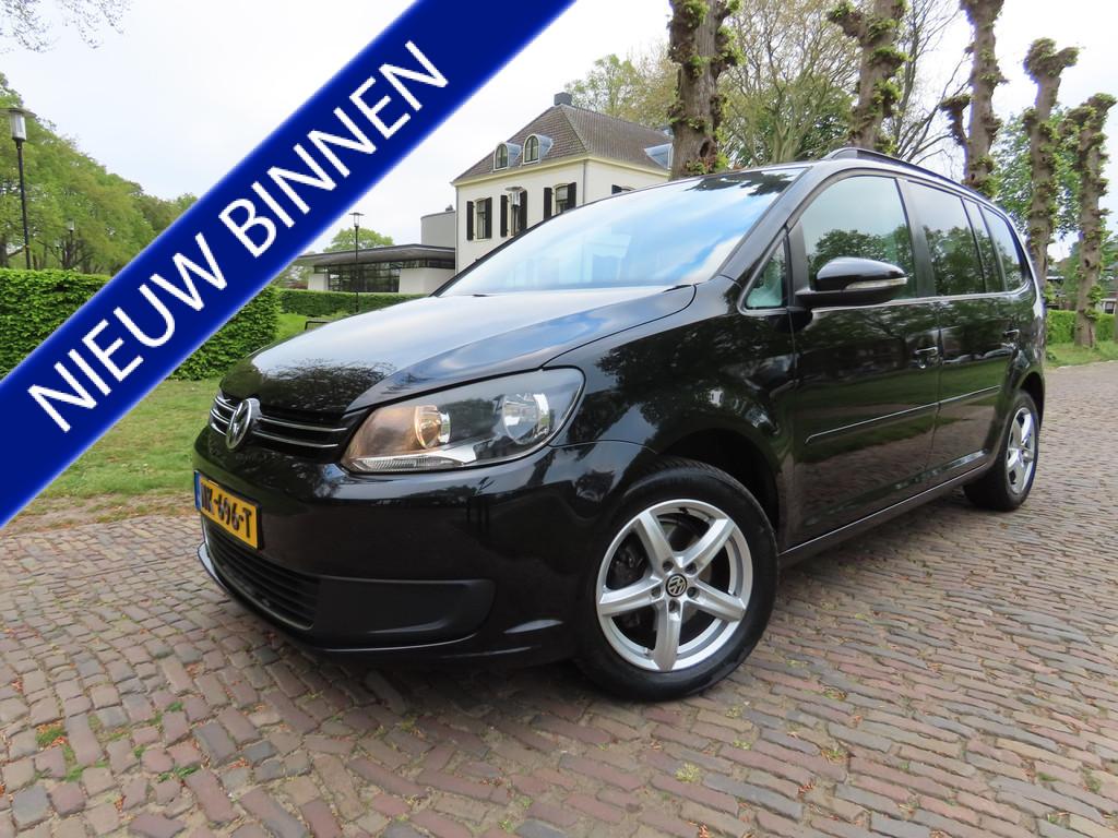 Volkswagen Touran 1.4 TSI Comfortline 7 Persoons Automaat/DS, Auto's, Volkswagen, Euro 5, Gebruikt, Zwart, 4 cilinders