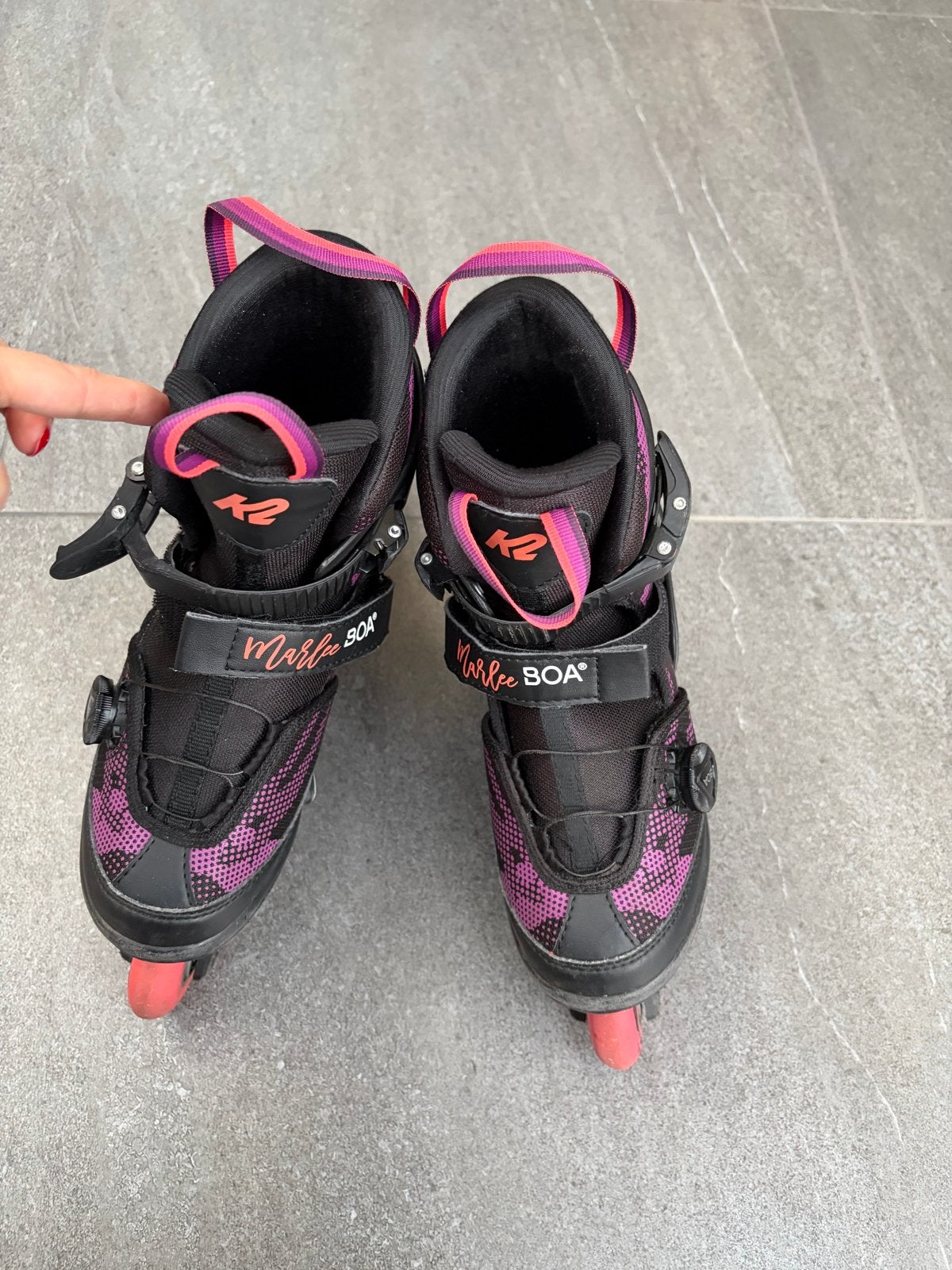 K2 Marlee Boa Skeelers - Verstelbaar Maat 32-37, Sport en Fitness, Ophalen, K2, Kinderen, Inline skates 4 wielen
