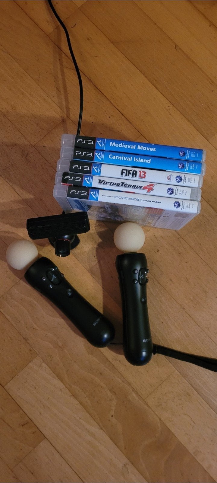Ps3 move +camera +spellen, Ophalen of Verzenden