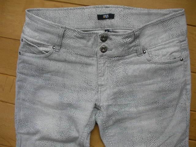 Yes or NO spijkerbroek grijs slangenprint maat 36, Kleding | Dames, Yes or No, Ophalen of Verzenden, Zo goed als nieuw, Maat 36 (S)