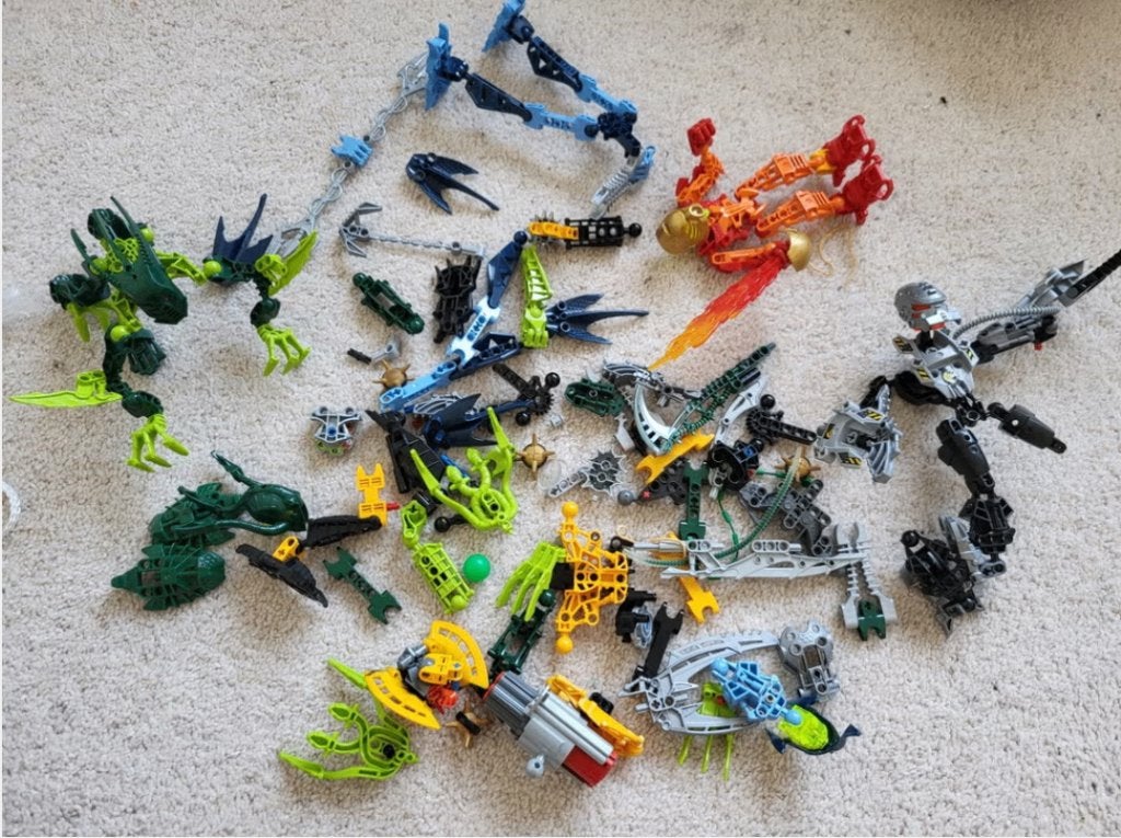 Lego Bionicle onderdelen en figuren uit de jaren 2000, Ophalen, Gebruikt, Bionicle, Lego