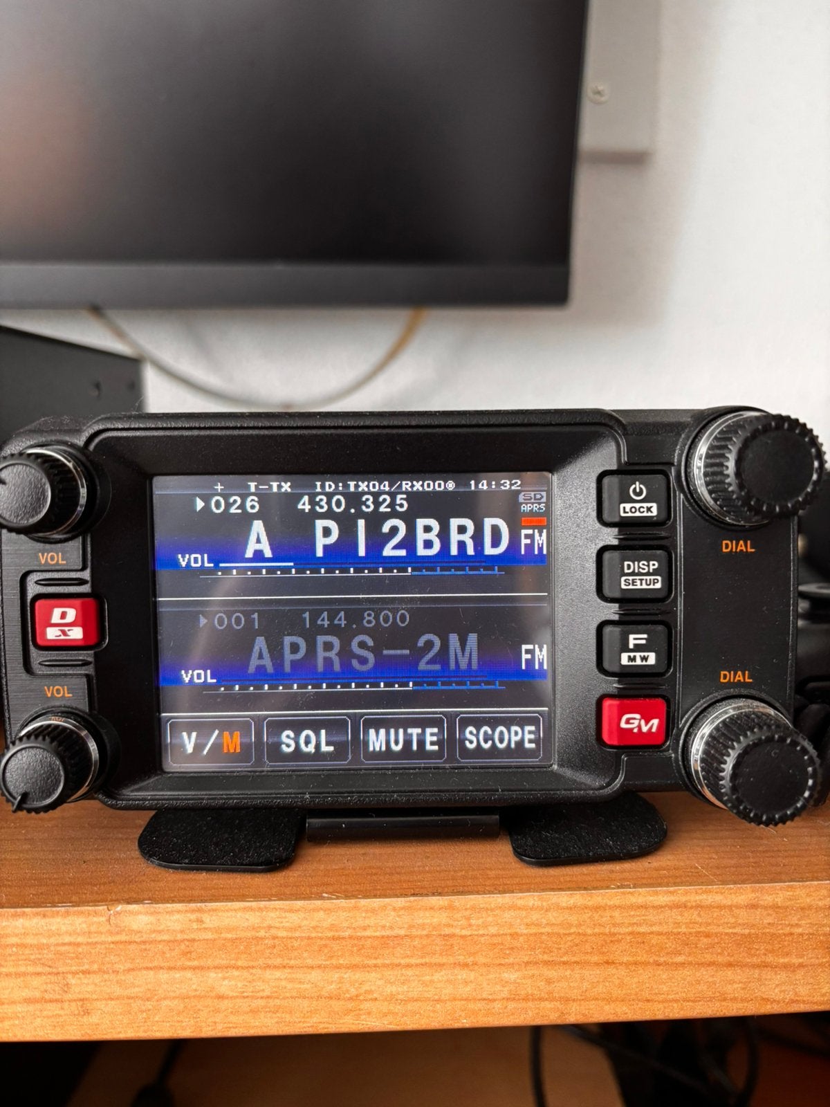 Yaesu FTM-400XDR/DE vhf/uhf/C4FM transceiver, Telecommunicatie, Ophalen of Verzenden, Zo goed als nieuw, Zender en Ontvanger