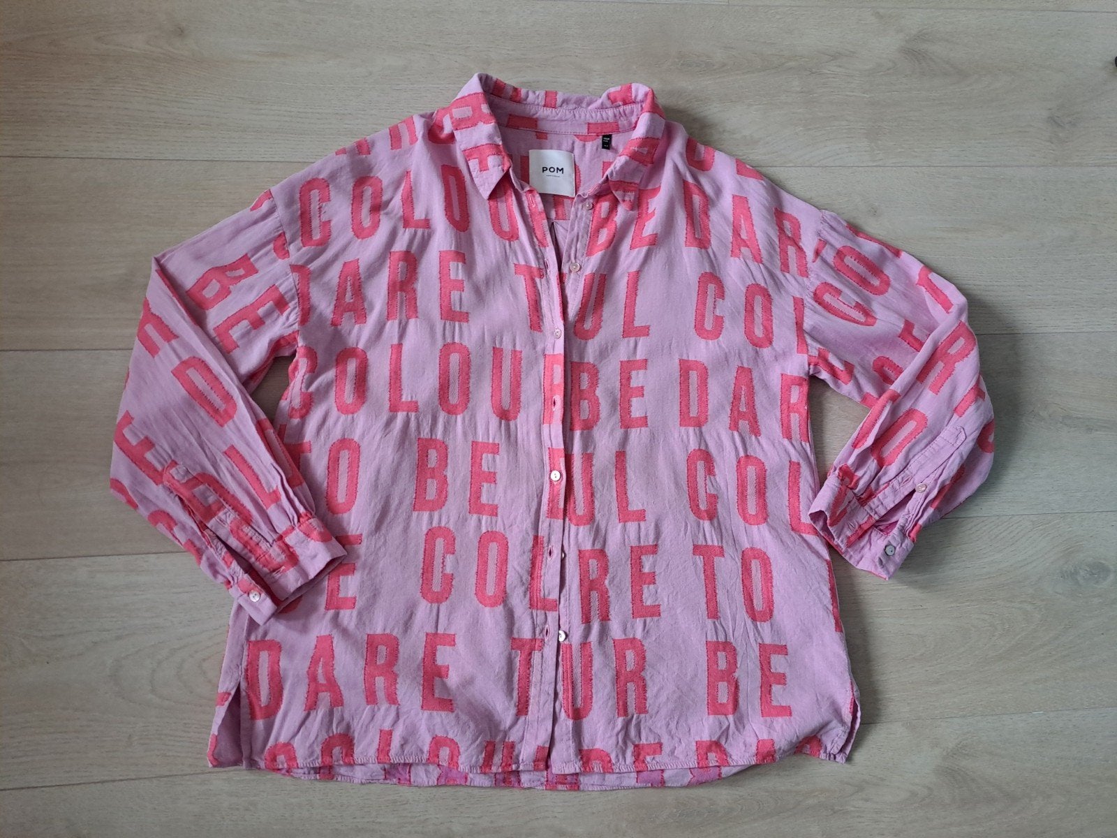POM Amsterdam, Kleding | Dames, Blouses en Tunieken, Maat 38/40 (M), Ophalen of Verzenden, Zo goed als nieuw, Roze