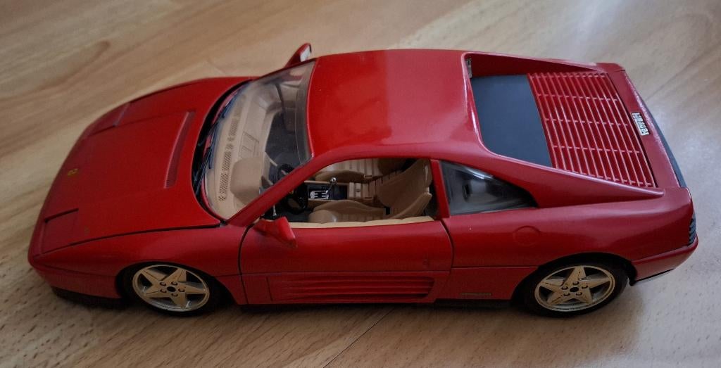 Ferrari 348 TB (1989) 1:18, Hobby en Vrije tijd, Modelauto's | 1:18, Ophalen of Verzenden, Auto, Bburago