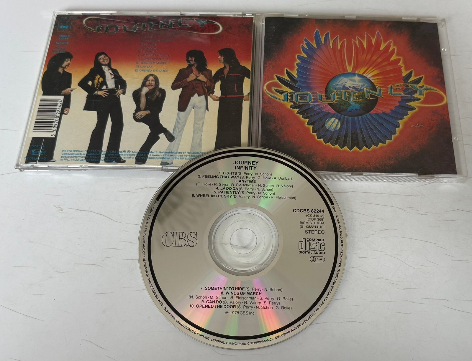 Journey - Infinity, Ophalen of Verzenden, Zo goed als nieuw
