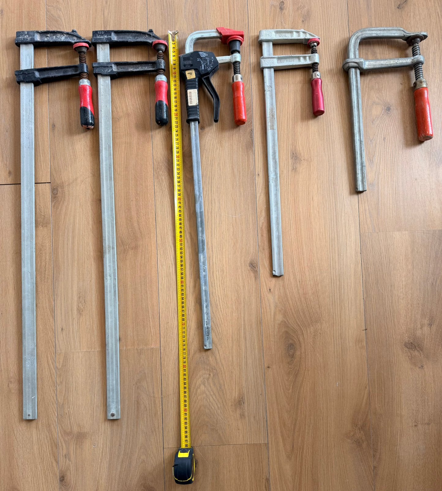 Lijmtangen Klemmen waaronder Bessey, Ophalen, Gebruikt