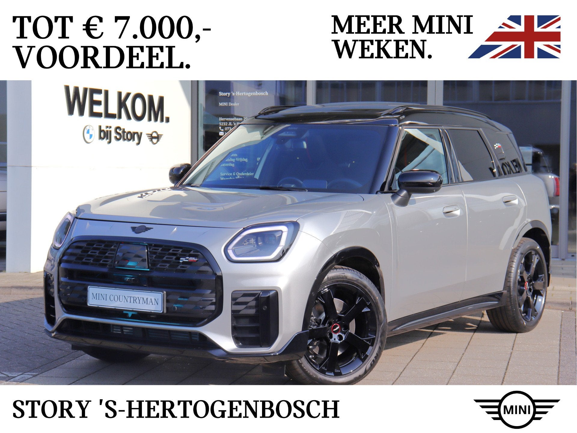 MINI Countryman C Automaat / JCW / Pakket L / 19" John Coope