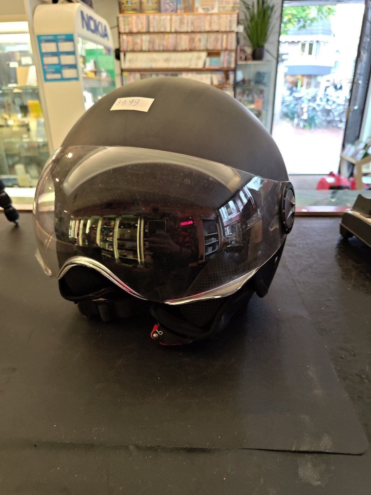 Vito Helmets Jethelm - Maat M - Mat Zwart, Overige merken, M, Heren, Jethelm
