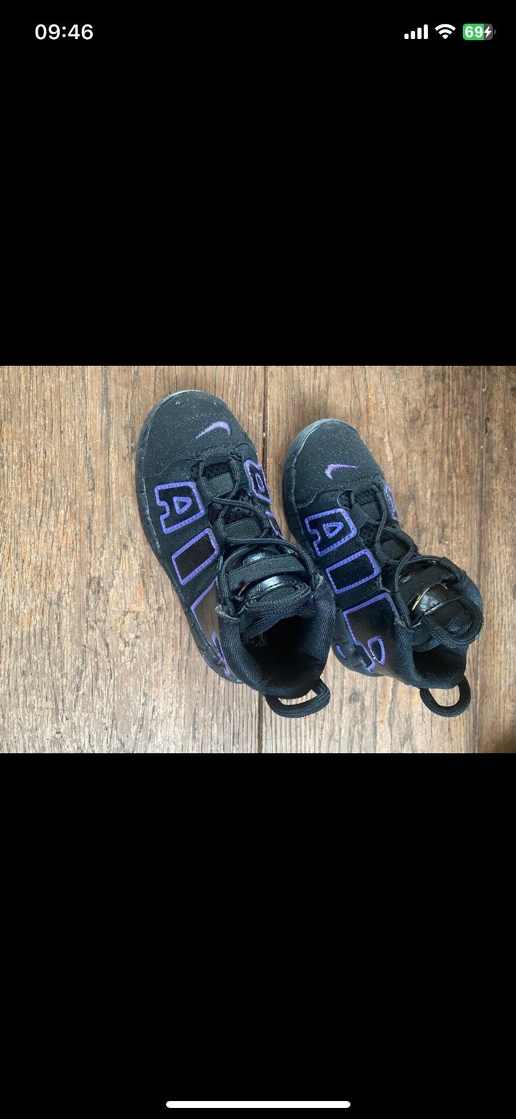 Nike Air More Uptempo, Ophalen of Verzenden, Zo goed als nieuw, Jongetje of Meisje, Schoentjes