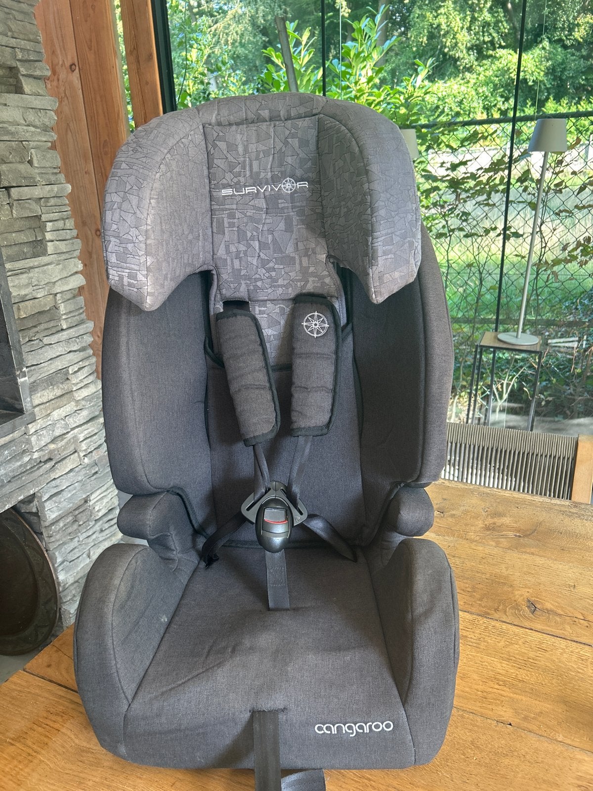 Cangaroo Survivor autostoel met Isofix, Gebruikt, Zijbescherming, 9 t/m 36 kg, Isofix