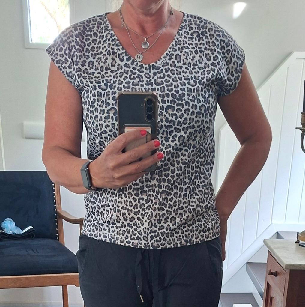 Damestop M, Kleding | Dames, Tops, Maat 38/40 (M), Bruin, Ophalen of Verzenden, Zo goed als nieuw