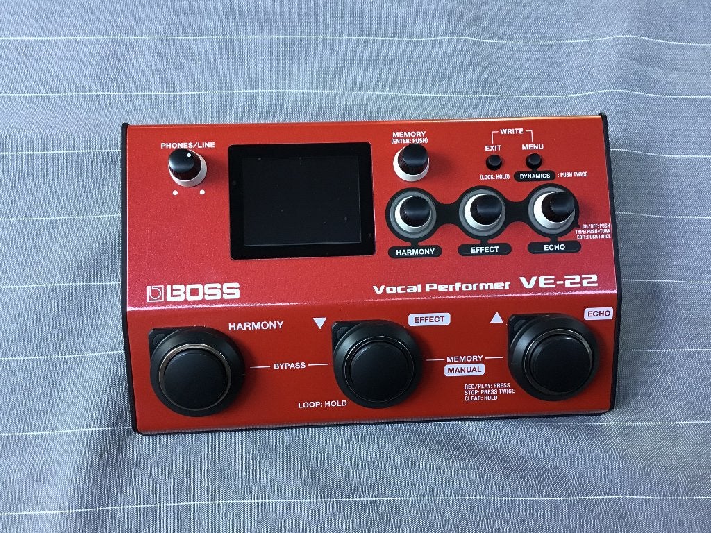 Boss VE-22 Vocal Performer - Zo goed als nieuw, Ophalen, Zo goed als nieuw, Delay of Echo