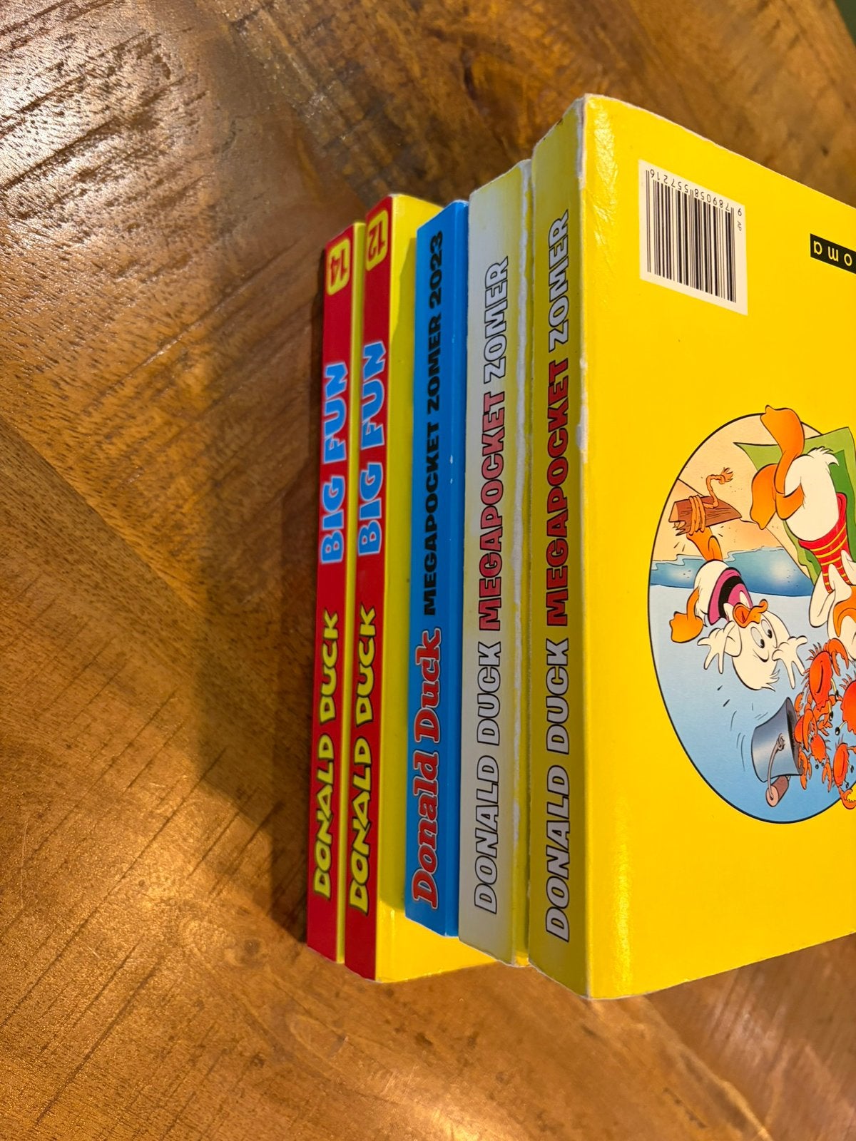 5x Donald Duck pockets – Big Fun & Mega Pocket, Meerdere comics, Ophalen of Verzenden, Zo goed als nieuw, Europa