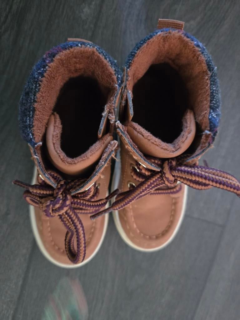 Bruine winterboots h&m maat 25, Ophalen, Jongen of Meisje, H&M, Laarzen