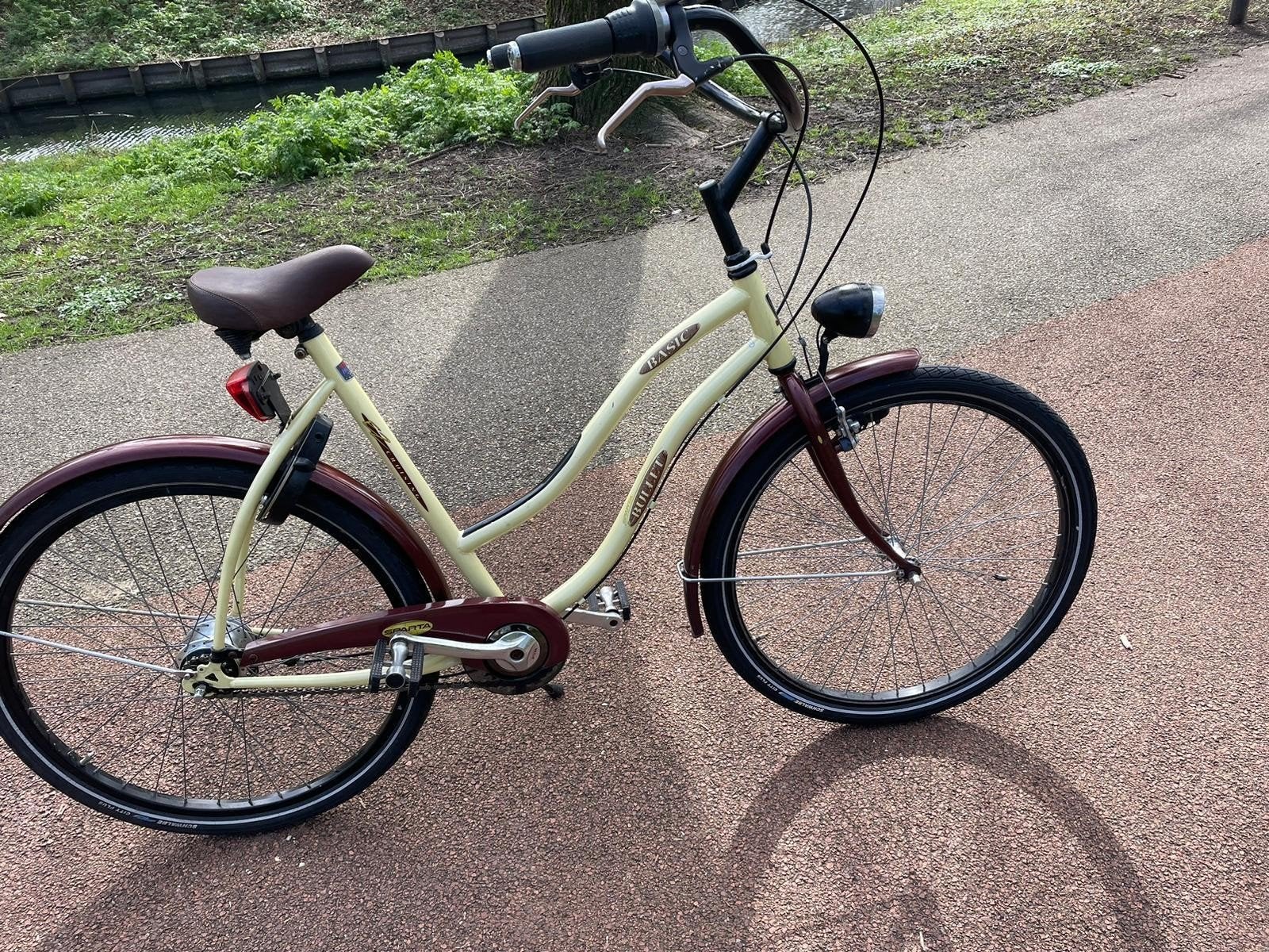 Sparta meisjesfiets 26 inch, Ophalen, Gebruikt, 26 inch of meer, Versnellingen