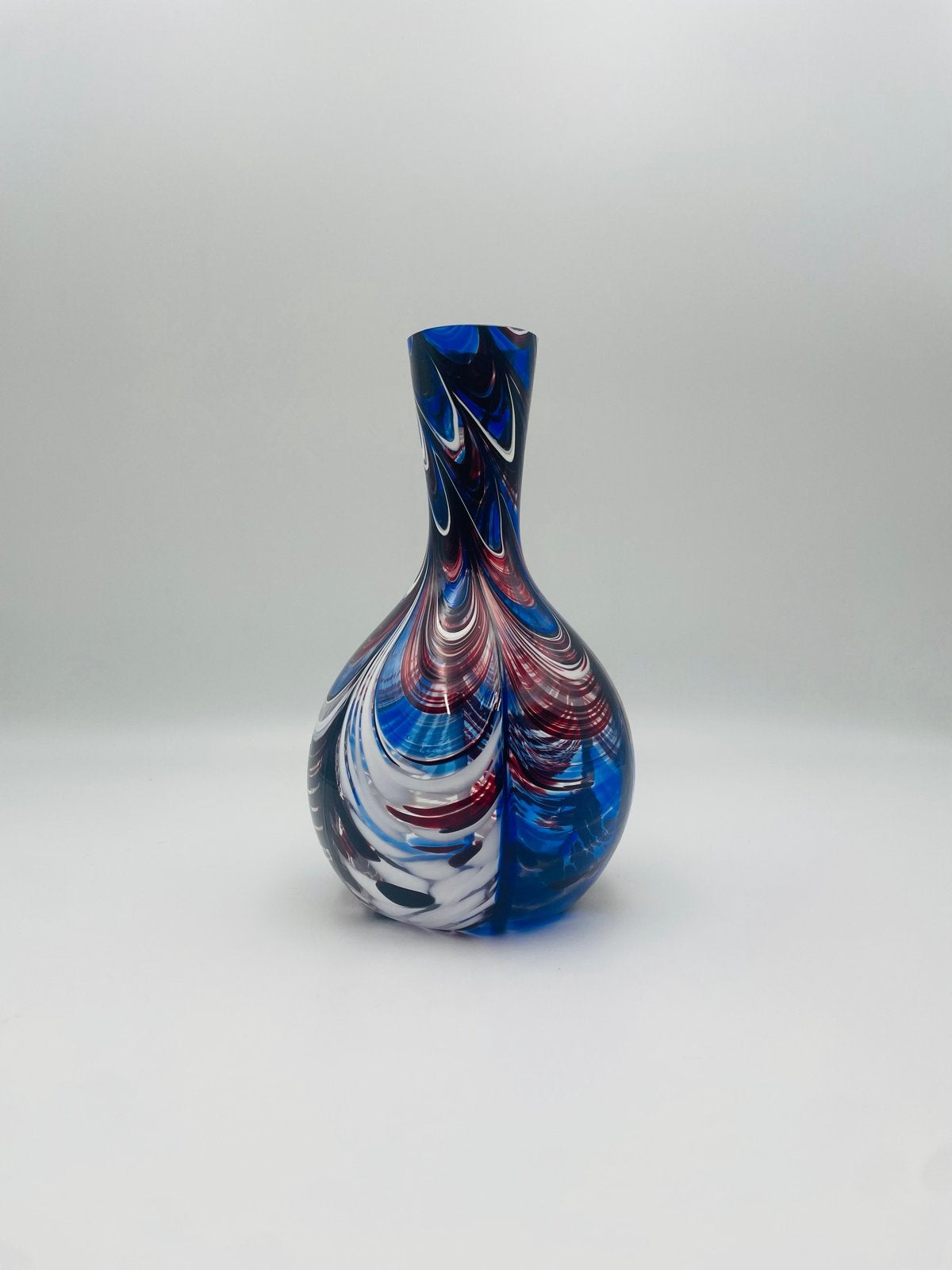 Opaline vaas 26cm hoog, Ophalen of Verzenden