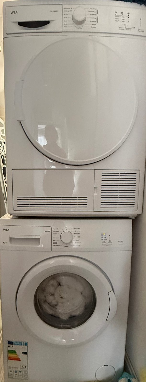 Wasmachine en droger te koop, Witgoed en Apparatuur, Wasdrogers, 4 tot 6 kg, Overige typen, Bovenlader, Ophalen of Verzenden