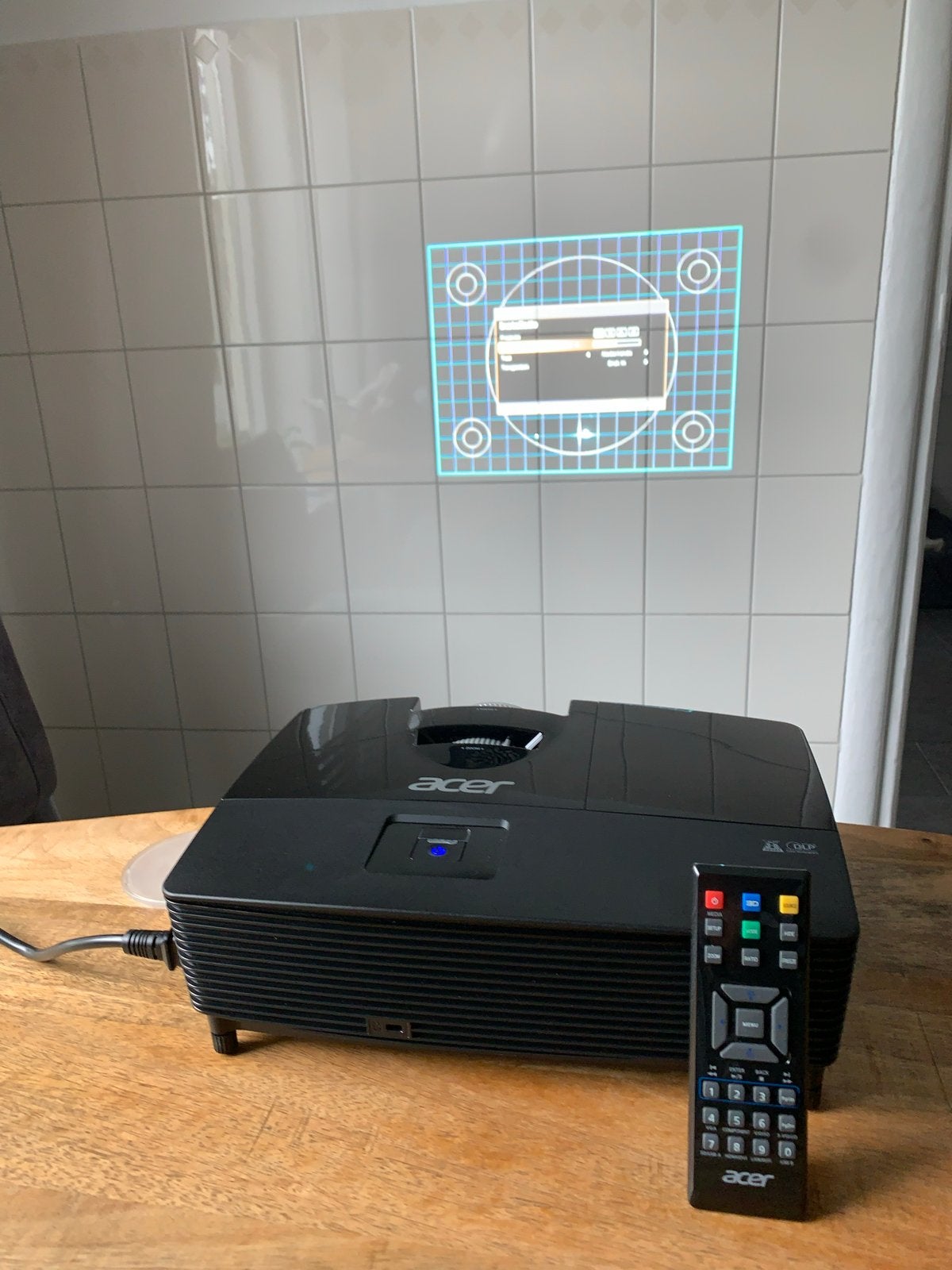 Acer Beamer X13 DLP Projector - gebruikt, Ophalen, Gebruikt, DLP, Overige resoluties