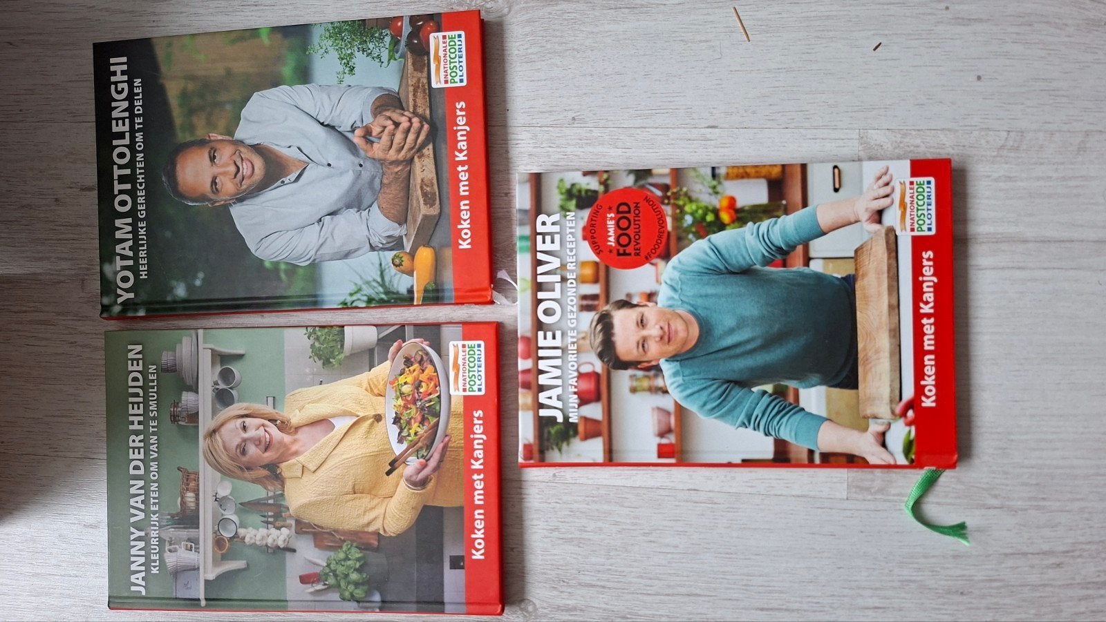 Kookboeken Jamie Oliver, Yotam Ottolenghi, Janny vd Heij, Boeken, Kookboeken, Ophalen of Verzenden, Zo goed als nieuw, Jamie Oliver, Yotam Ottolenghi, Janny van der Heijden