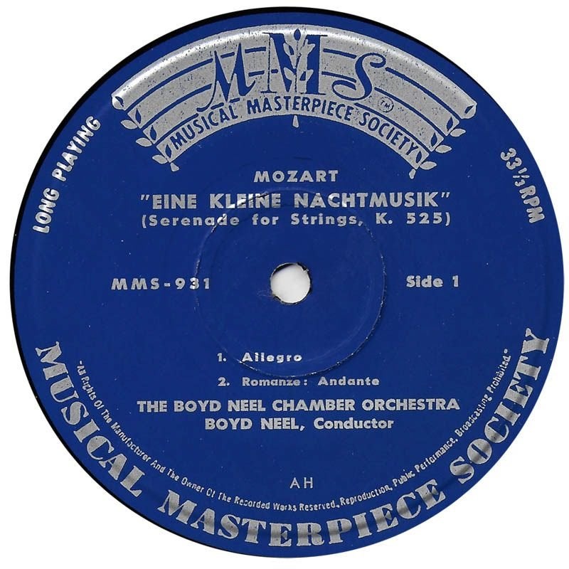 Musical Masterpiece Society-3 maal Long play 7'' EP 33toeren, Ophalen, Gebruikt, Overige formaten, Overige typen