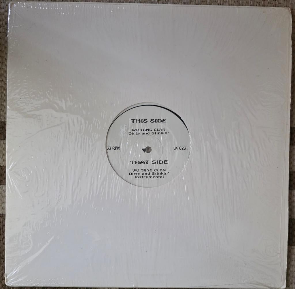 WU TANG CLAN US-pressing 12-inch, Cd's en Dvd's, Vinyl | Hiphop en Rap, Verzenden, 1985 tot 2000, Zo goed als nieuw, 12 inch