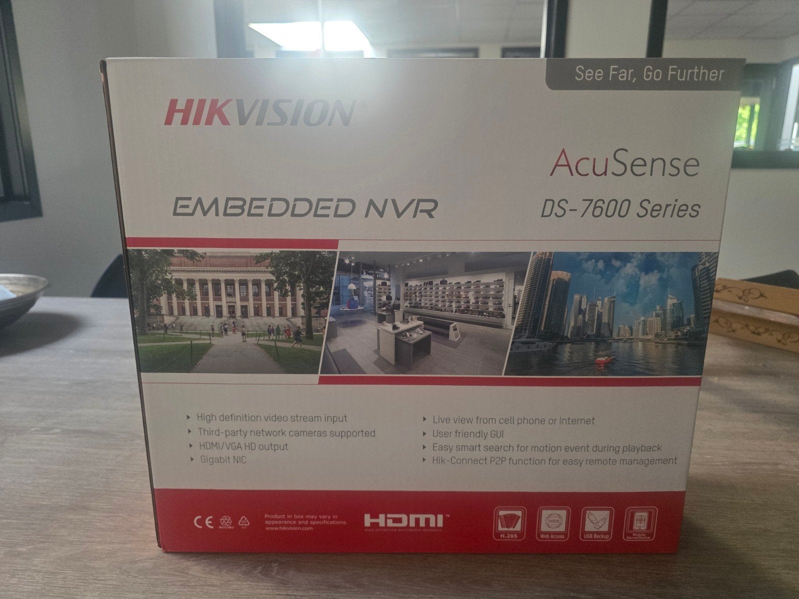 Hikvision DS-7616NXI-K2/16P AcuSense NVR 16-kanaals, Ophalen, Nieuw