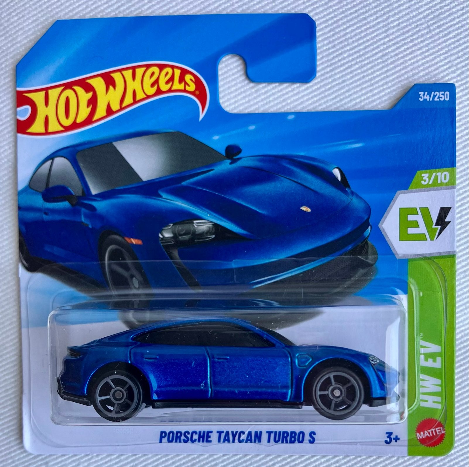 Hot Wheels Porsche Taycan Turbo S Hotwheels, Ophalen of Verzenden, Nieuw, Auto
