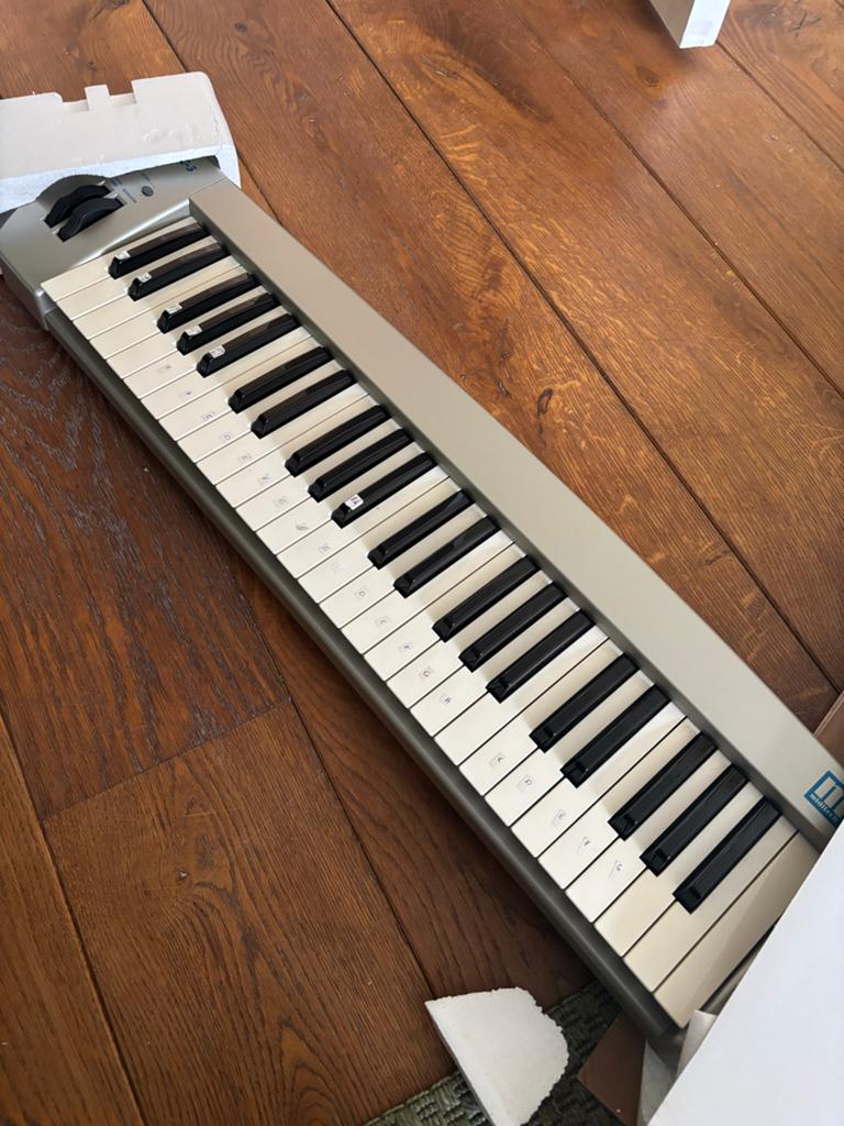 M-Audio Keystation 49 MIDI Keyboard Controller, Muziek en Instrumenten, Midi-aansluiting, Ophalen of Verzenden, Zo goed als nieuw