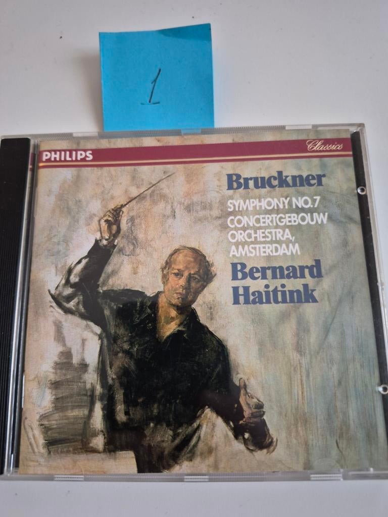 Bruckner: Symfonie nr. 7 - Concertgebouworkest, Haitink, Ophalen of Verzenden