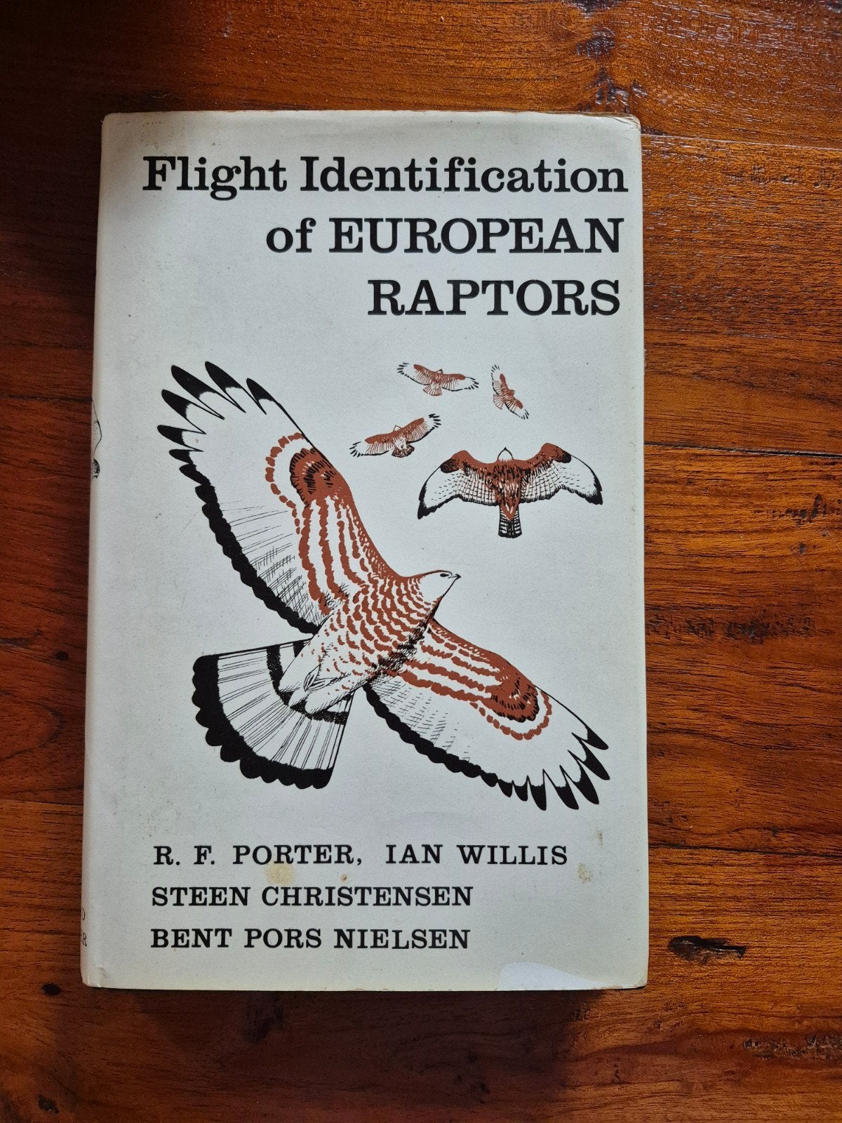Flight Identification of European Raptors - 2e editie 1976, Ophalen of Verzenden, Gelezen, Vogels, R.F. Porter, Ian Willis, Steen Christensen, Bent Pors Nielsen