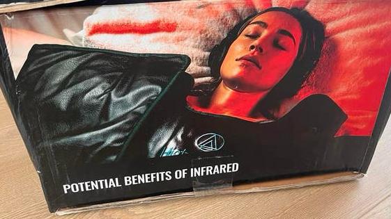 HigherDOSE Infrarood Saunadeken - Zo goed als nieuw, Sport en Fitness, Sauna, Zo goed als nieuw, Toebehoren, Infrarood, Ophalen