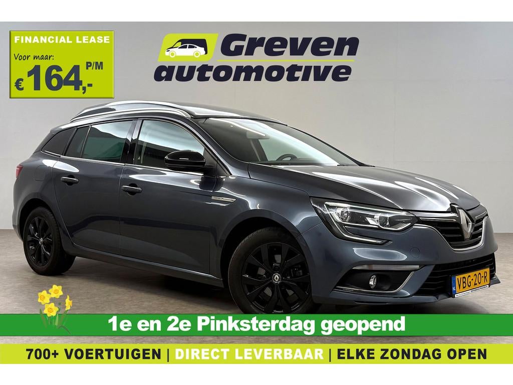 Renault Mégane Energy TCe Limited | VAN | Grijs kenteken |, Auto's, Automatische klimaatregeling, Stof, Gebruikt, 4 cilinders