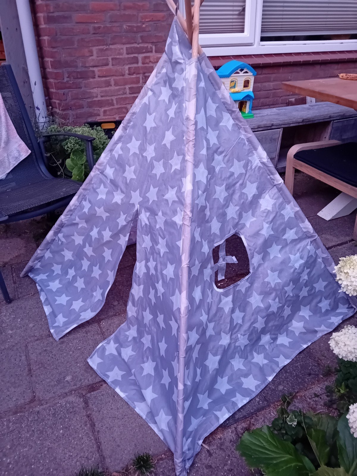 Mooie tent, Ophalen, Gebruikt, Hout