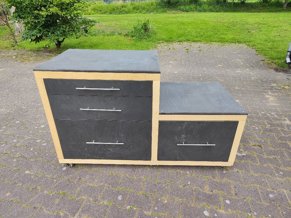Werkbank inclusief lades, Doe-het-zelf en Verbouw, Werkbanken, Ophalen, Gebruikt, 120 tot 170 cm